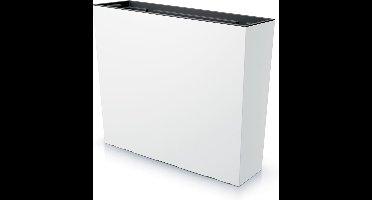 Prosperplast Urbi Case Tower - Hoog bloempot - Wit (Mat) / Kunststof