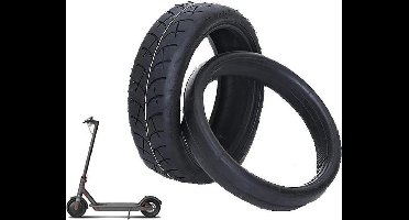 TECHPUNT Set van 2 Binnen- en 2 Buitenbanden- Geschikt voor de Xiaomi M365, M365 Pro, Essential, 1S en Pro 2 Step