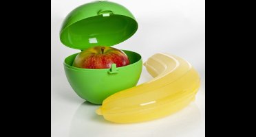 Rotho - Appelbox en Banaanbox - Ideaal voor onderweg
