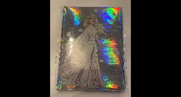 Metallic notitieboek frozen - notebook schrijven tekenen leren schrijven sinterklaas of kerst cadeau