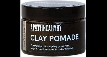 Apothecary 87 Clay Pomade 50 ml. | Hair Clay
