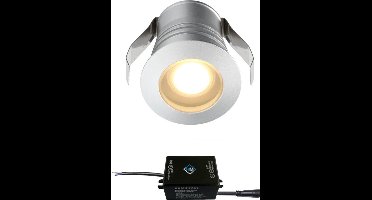 Cree LED inbouwspot Burgos in - 3W / rond / dimbaar / 230V / IP65 / downlights / plafondspots / spotjes / inbouwspots / badkamer / woonkamer / keuken / spotlight / warmwit