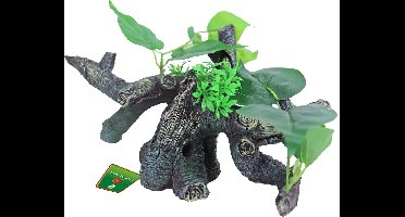 De Boon Boomstronk Met Planten 27CM