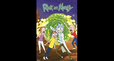 Poster Rick and Morty Portal II 61x91,5cm