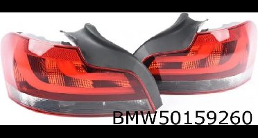 BMW 1-serie (3/2007-11/2011) Achterlichtset Links en Rechts Blackline (bij Xenon en/of adaptief) (Coupe / Cabrio) OES! 63212225282