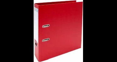 SOHO Ordner – Ordners – Ringmappen – Documentenmap – 2–Rings Ringband – Randbescherming – Geplastificeerd – A4 – Rood