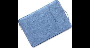 DrPhone S05 Tablet / Laptop Beschermhoes - Cover tot 11 / 12 inch – Sleeve met handvat - Lichtblauw