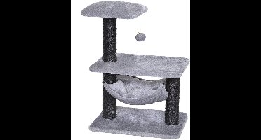 Duvoplus - Krabpaal - Kat - Krabpaal Tokyo Bridge 47x34,5x62cm Grijs - 1st