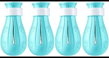 Kattenschoentjes van siliconen, 4 st