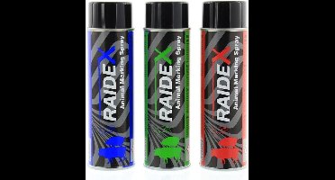 Raidex Merkspray spuitbus R/V 500ml Rood