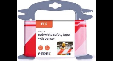 Velleman-Perel Rood/wit signalisatielint - 100m