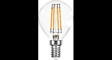 Ledmaxx LED Kogellamp 4W 450lm 2700K Helder Niet-Dimbaar | E14 | Extra Warm Wit | 4 watt | 15.000 Branduren