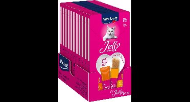 Vitakraft Jelly Lovers kip en kalkoen - 11x6 stuks (66 stuks) - 66x15 gram