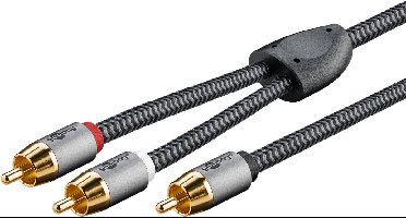 Goobay Plus Subwoofer/Stereo Kabel | RCA-Y