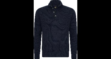 Mario Russo New Zealand skipper - Heren Trui - Wol - Navy - M