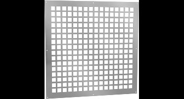Nedco BV Ventilatieplaat 500x500mm aluminium