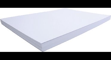 Karton, vel 50x70 cm, 270 gr, wit, 100 vel/ 1 doos