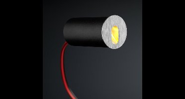 LED trapverlichting Jaca - verlichting trap / wandverlichting / trapspots - 1W / modern / binnen / rond / 230V / IP20 / warmwit