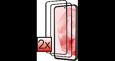 Screenprotector - 2 Stuks - Geschikt voor Samsung Galaxy A35 - Full Cover - Beschermglas - Gehard Glas - Tempered Glass - Screen Protector