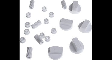 UNIVERSEEL - KIT UNIVERSEEL VAN 5 KNOP WIT - 228600066