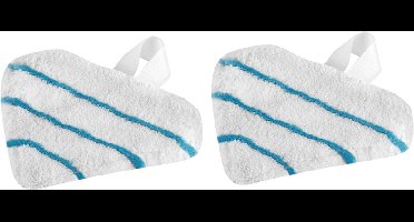 BLACK+DECKER 2 stuks Delta Easy Glide™ microvezel stoomdoeken voor STEAM MOP™ Deluxe (FSM1630) - FSMP30-XJ