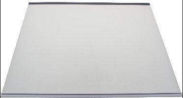 WHIRLPOOL - Glass shelf crisper+silver+white profile - 481010667592