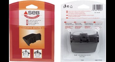 zwart handvat voor braadpan - seb - 790098