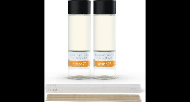 JANZEN Home Fragrance Refill Orange 77 2-pack Incl. Gratis Sticks