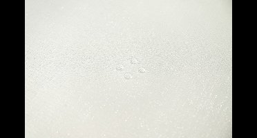 Univers Décor - Paillettes" rond vlekbestendig tafelkleed - 160 cm - 4 tot 6 couverts - Wit