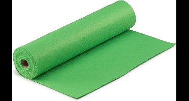 Vaessen Creative Vilt op Rol - Groen - 1 mm - 45 cm x 5 m