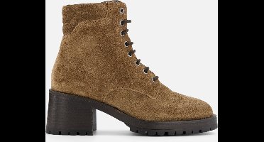 Tamaris Veterboots bruin Leer - Dames - Maat 37