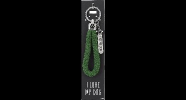 Depesche - Sleutelhanger "Do not forget me!" - motief 089 met de tekst "I (Heart) My Dog"