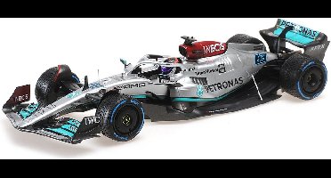 Mercedes-AMG Petronas Formula One Team F1 W13 E Performance #63 Monaco GP 2022 - 1:18 - Minichamps