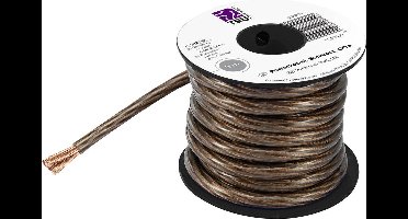 TRU COMPONENTS 1572240 Massakabel 1 x 6 mm² Zwart 5 m