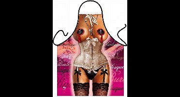 Burlesque - Grappig schort keukenschort