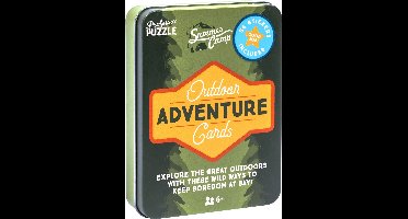 Outdoor Adventure Cards - Kaartspel - Engelstalig - Professor Puzzle