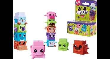 Simba - Bloxies - Wave 1 - 2 stuks - Verzamelfiguren - Stapeltoren - Grappige dieren - Bouwstenen
