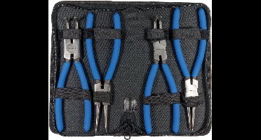 SW-Stahl Borgveertangen set, 225 mm, 4 - delen