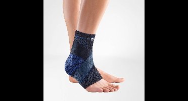 Bauerfeind MalleoTrain S Enkelbrace Zwart - Links - Maat 3