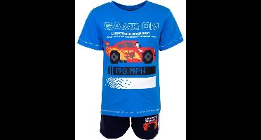 Disney Cars Set - Game On - Blauw - Maat 122/128 (tot 8 jaar)