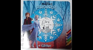 Disney Mandala colorbook glitter - Frozen II - Elsa en Anna - Olaf - kleurboek