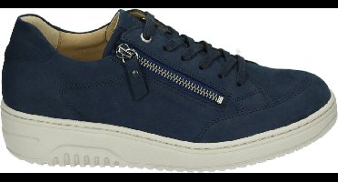 Hartjes - 162.1703/20 - Dames veterschoenen - Kleur: Blauw - Maat: 38