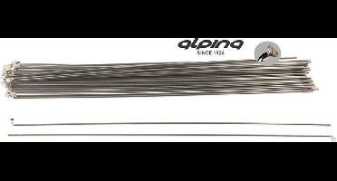 Alpina spaak 13x300 rvs per gros zonder nippels