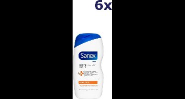6x Sanex Douchegel Dermo Sensitive 500 ml