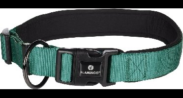 Hond Halsband Abbi Donkergroen XXL 60-65cm 32mm