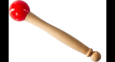 Fame F-SBM-R Klangschalenschlägel Red - Accessoire voor drum