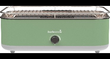 Barbecook E-Carlo elektrische tafel BBQ Paris Green 42,5x33x16,5cm