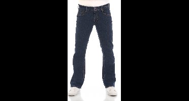 Mustang Heren Jeans Broeken Oregon Bootcut bootcut Fit Blauw Volwassenen Denim Jeansbroek