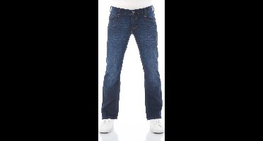 Mustang Heren Jeans Broeken Oregon Bootcut bootcut Fit Blauw Volwassenen Denim Jeansbroek