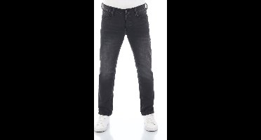 Mustang Heren Jeans Broeken Real X Oregon tapered Fit Zwart Volwassenen Denim Jeansbroek